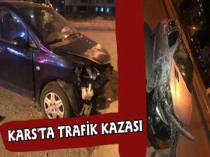 Kars'ta Trafik Kazası