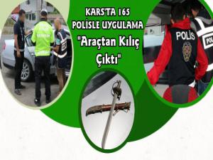 Kars'ta 'Türkiye Güven Huzur 3 Uygulaması'