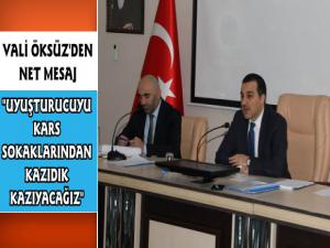 Kars'ta Uyuşturucu İle Mücadele Toplantısı