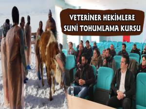 Kars'ta Veteriner Hekimlere Suni Tohumlama Kursu