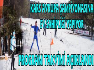 Kars'ta Yapılacak Kayaklı Oryantiring Avrupa Şampiyonası Programı Belli Oldu