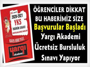 Kars' ta Yargı Akademi' den Ücretsiz Bursluluk Sınavı