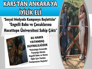 Kars'tan Ankara'ya İyilik Eli, O Aileye Hacettepe Üniversitesi Sahip Çıktı