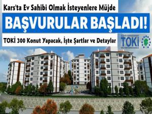 Kars TOKİ 2019 Başvuruları Başladı