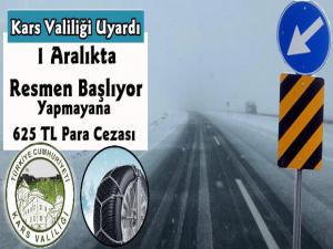 Kars Valiliği Kış Tedbirlerini Açıkladı 1 Aralıkta Resmen Başlıyor