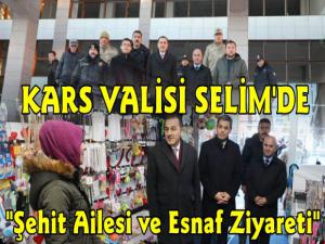 Kars Valisi Öksüz'den Selim İlçe Ziyareti