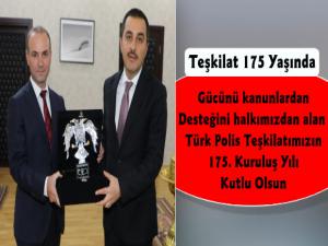 Kars Valisi Türker Öksüz'ün Polis Haftası Mesajı
