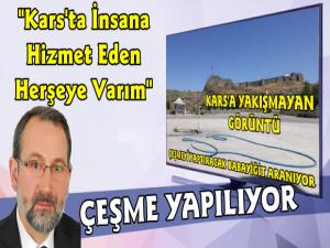 Karsa Yakışan Hayrat Çeşmesini Yasin Aşkım Yıldırım Yaptıracak