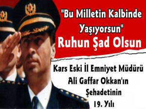 Karsın Gaffar Okkan Müdürünün Şehadetinin 19. Yılı