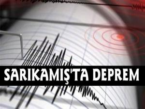 Karsın Sarıkamış İlçesinde 2.8 Şiddetinde Deprem