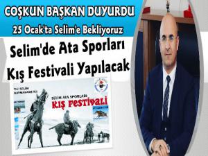 Karsın Selim İlçesinde Ata Sporları Kış Festivali Düzenleniyor