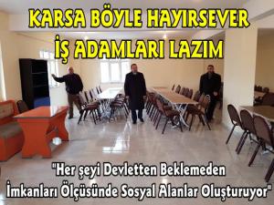 Karslı Hayırsever Yasin Aşkın Yıldırım'dan Bir Proje Daha