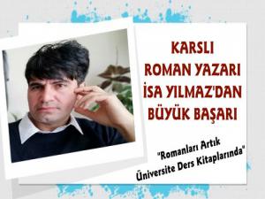 Karslı Yazar İsa Yılmaz'ın Kars Romanları Üniversitelerde