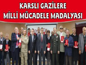 Karslı Gazilere Milli Mücadele Madalyası