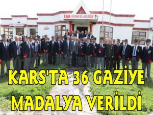 Kıbrıs Barış Harekâtına Katılan Gazilere Madalya