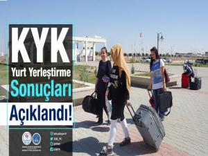 Kredi ve Yurtlar Kurumu yurt sonuçları açıklandı