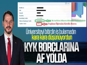 KYK Borçlarına Af Yolda