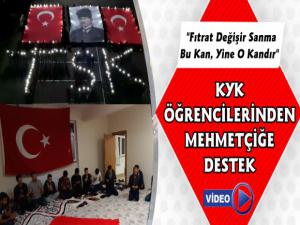 KYK Öğrencilerinden Barış Pınarı Harekatına Destek