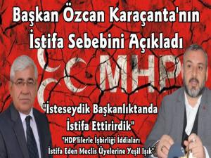 MHP İl Başkanı Yaver Özcan'dan Flaş Açıklamalar