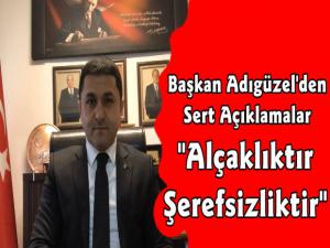 MHP Kars İl Başkanı Tolga Adıgüzel'den Açıklama, Alçaklıktır Şerefsizliktir