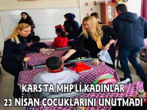 MHP'li Kadınlar Çocukları 23 Nisan'da Unutmadı