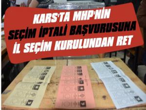 MHP'nin Seçim İptali Başvurusuna Ret Kararı