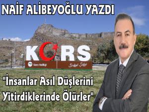 Naif Alibeyoğlu Kars'a ve Seçimlere Dair Düşüncelerini Kaleme Aldı