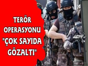 PKK KCK Terör Örgütüne Operasyon Çok Sayıda Gözaltı