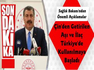 Sağlık Bakanı Fahrettin Koca'dan Önemli Açıklamalar