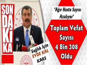 Sağlık Bakanı Koca; Ağır Hasta Sayımız Azalmaya Devam Ediyor