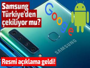 Samsung Türkiye'den Google Açıklaması