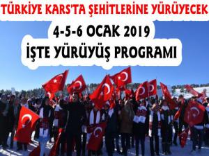 Sarıkamış Şehitleri İçin Anma Programı Belli Oldu