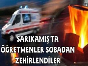 Sarıkamışta Öğretmenler Soba Gazından Zehirlendi