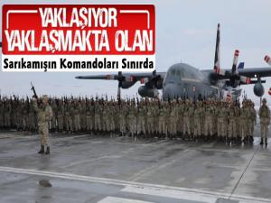 Sarıkamış Tugay'ın Kahramanları Sınıra Gitti