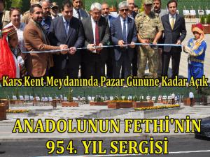 Selçukluların Kars'tan Anadolu'ya girişlerinin 954. Yılı Sergisi Açıldı