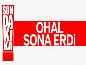 Son Dakika! OHAL Sona Erdi