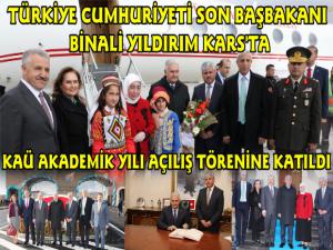 TBMM Başkanı Binali Yıldırım Kars'ta