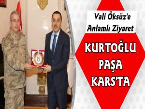 Tümgeneral Hüseyin Kurtoğlu Kars'ta