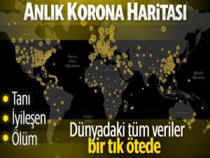 Türkiye'de Koronavirüs Sorgulama Ekranı Hizmete Açıldı