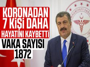 Türkiye'de Koronavirüsten Ölenlerin Sayısı 44 Oldu