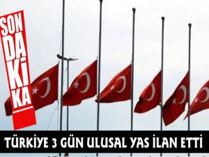 Türkiye Kudüs için 3 günlük yas ilan etti