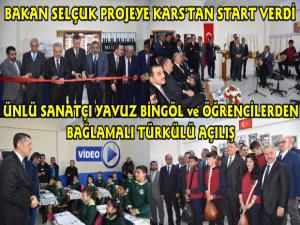 Türkiyede Uygulanacak Eğitim Projesinin Tanıtımı Kars'ta Yapıldı