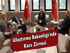 Ulaştırma Bakanlığı'nda Kars Zirvesi