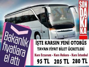 Ulaştırma Bakanlığı'ndan Otobüs Bilet Fiyatlarına Yeni Düzenleme