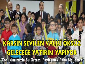 Vali Öksüz'den Çocuklara Fenerbahçe Forması