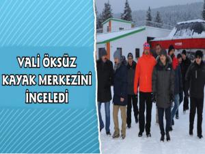 Vali Türker Öksüz Sarıkamış Kayak Merkezinde