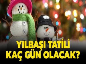 Yılbaşı Tatili Kaç Gün 31 Aralık Tatil Olacak Mı?