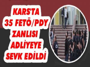 35 FETÖ/PDY'ci Öğretmen Adliyeye Sevk Edildi