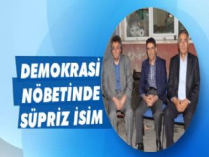 Kars Demokrasi Nöbetinde Sürpriz İsim