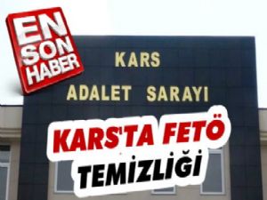 Kars Adliyesi'nde FETÖ Operasyonu